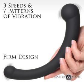 10X Vibra Crescent Vibrating Silicone Dual Ended Dildo