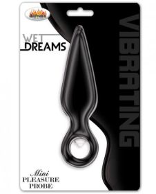 Wet Dreams Vibrating Mini Pleasure Probe Black