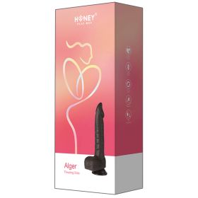 Honey Play Box AlgerÊ 7 inch penis thrusting black dildo