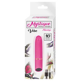 Mystique Vibrating Massagers Vibe-Pink