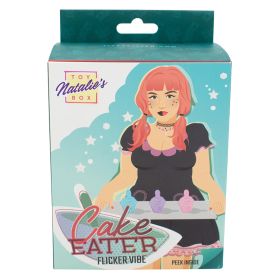 Natalie's Toy Box Cake Eater Clit Flicker Stimulator-Pink