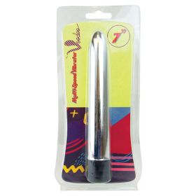 Voodoo Multi-Speed Vibrator-Silver 7"