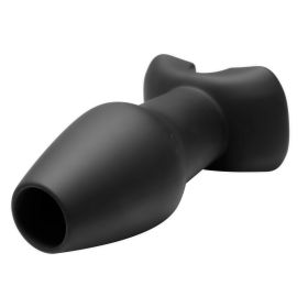 Invasion Hollow Silicone Anal Plug (Style/Color/Size: Large)