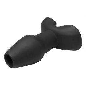 Invasion Hollow Silicone Anal Plug (Style/Color/Size: Small)