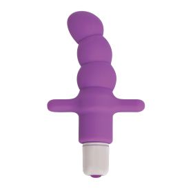 Desire Silicone Vibrating Anal Probe (Style/Color/Size: Purple)